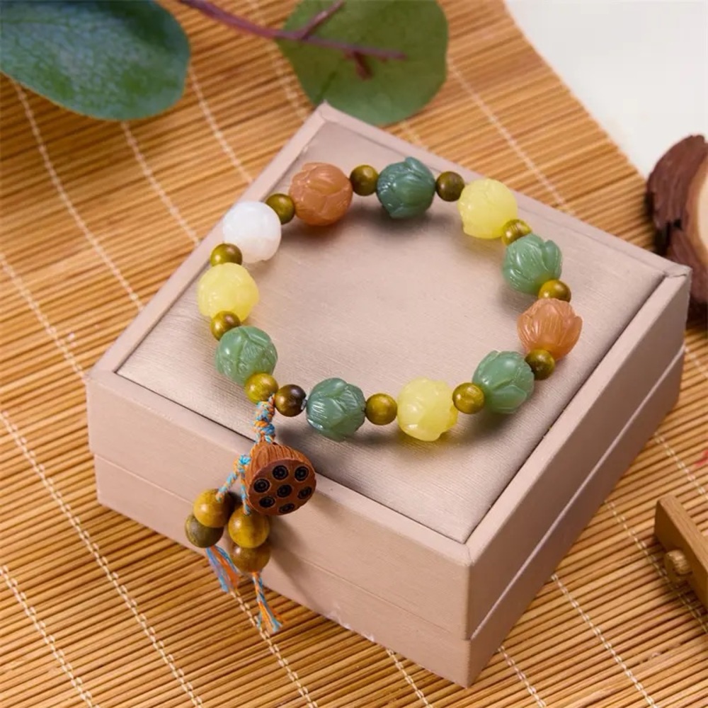 3/$40 NWT Lotus Flower 🪷 Healing Bracelet